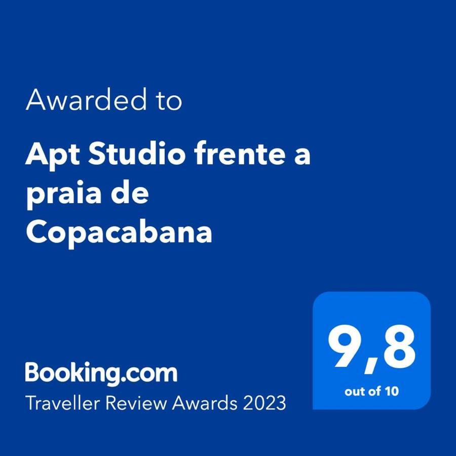 Apt Studio Frente A Praia De Copacabana Rio de Janeiro Buitenkant foto